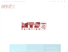 Tablet Screenshot of mtspainting.com